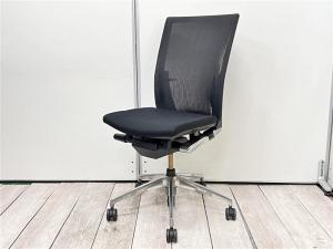 在宅ワークにはしっかり快適チェアが必須です！イトーキの定番のオフィスチェア/オススメ(おすすめ) /人気商品【弊社使用欄：A01085823】■イトーキ（ITOKI）製　ヴェント（Vento）チェア色：ブラック