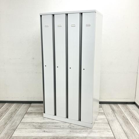 【中古】SWシリーズ  オカムラ（okamura） 4人用更衣ロッカー