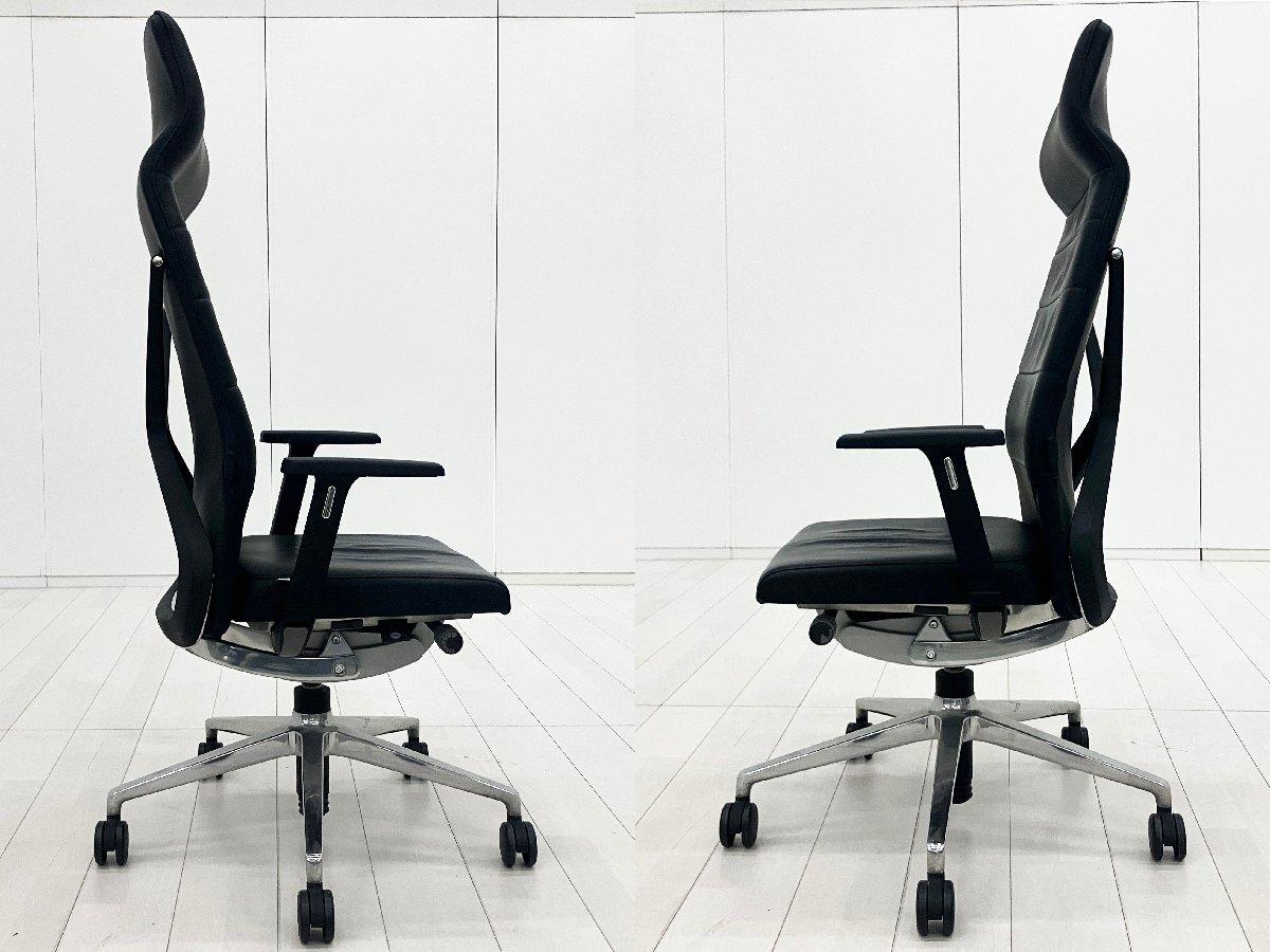 中古】 肘付ハイバックチェア 604758 - 中古オフィス家具ならオフィス