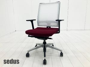 中古】バイオテックチェア3 CRS-G502NN コクヨ/KOKUYO 肘付ミドル 
