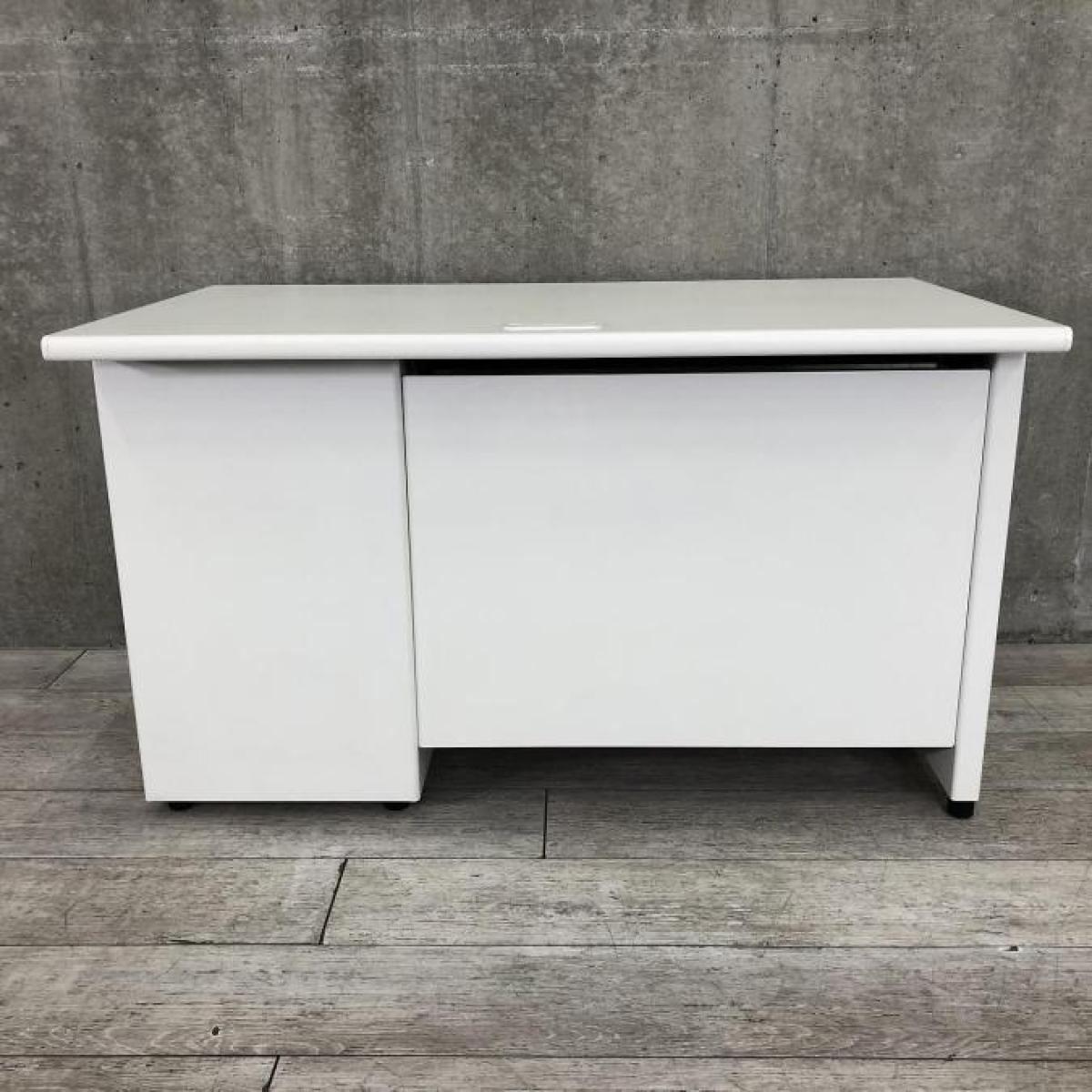 中古】フラットライン プラス/PLUS 片袖机 604876 - 中古オフィス家具 