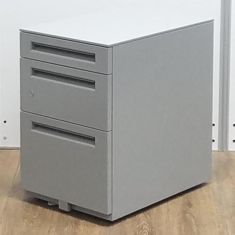 【中古】STワゴンシリーズ  ウチダ（UCHIDA) ワゴン3段
