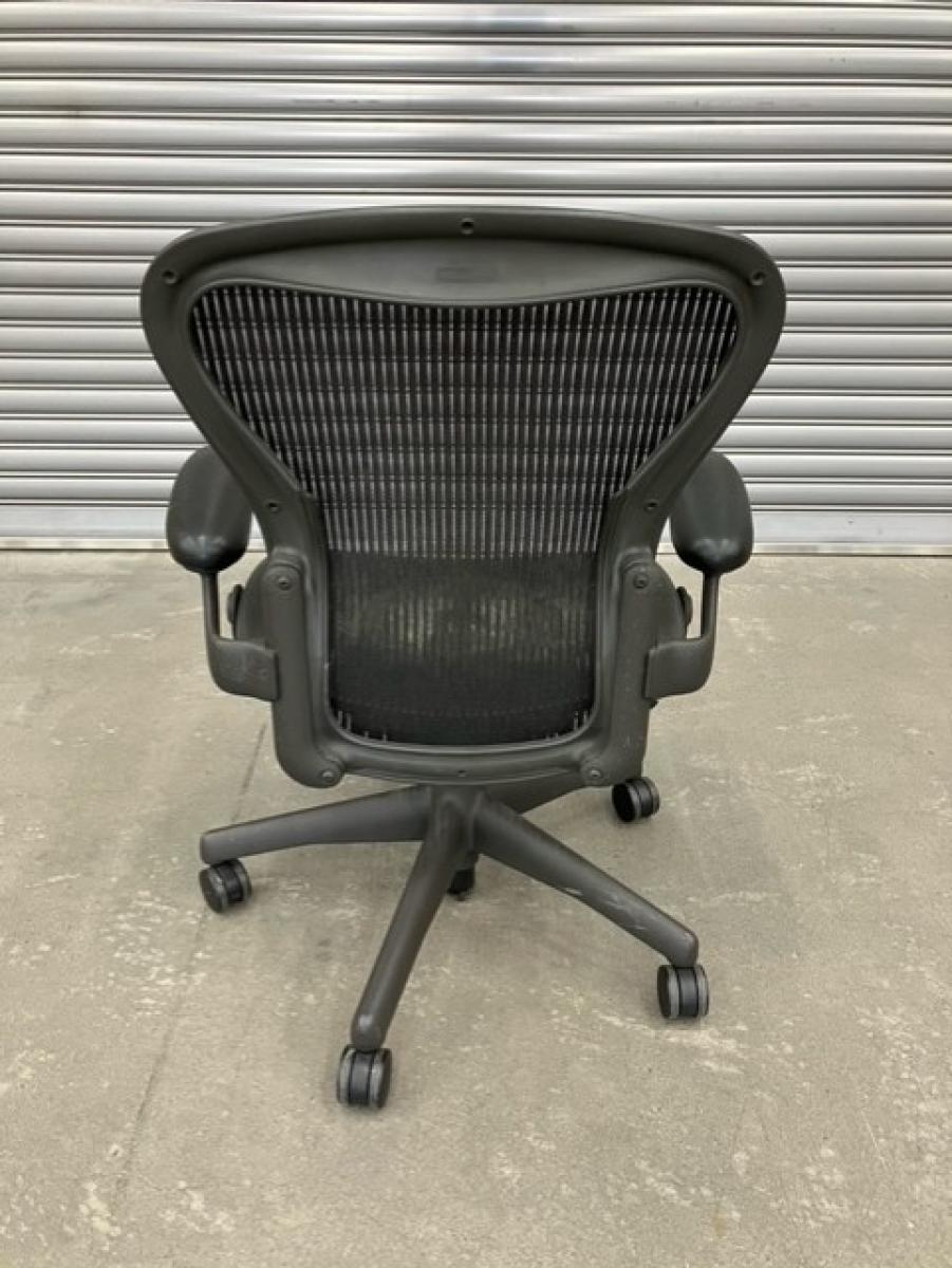 中古】 Herman Miller/ハーマンミラー 肘付ハイバックチェア 604887
