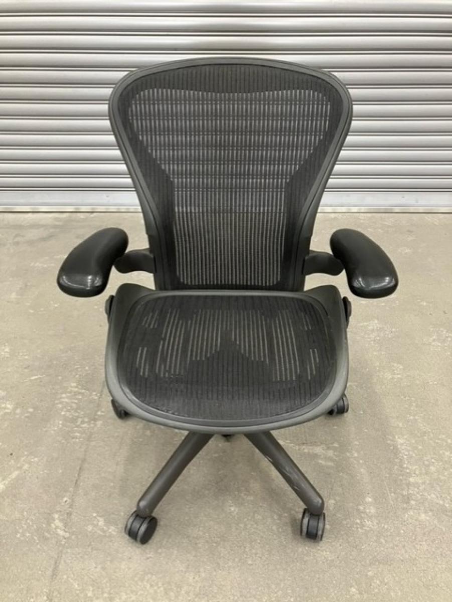 中古】 Herman Miller/ハーマンミラー 肘付ハイバックチェア 604891