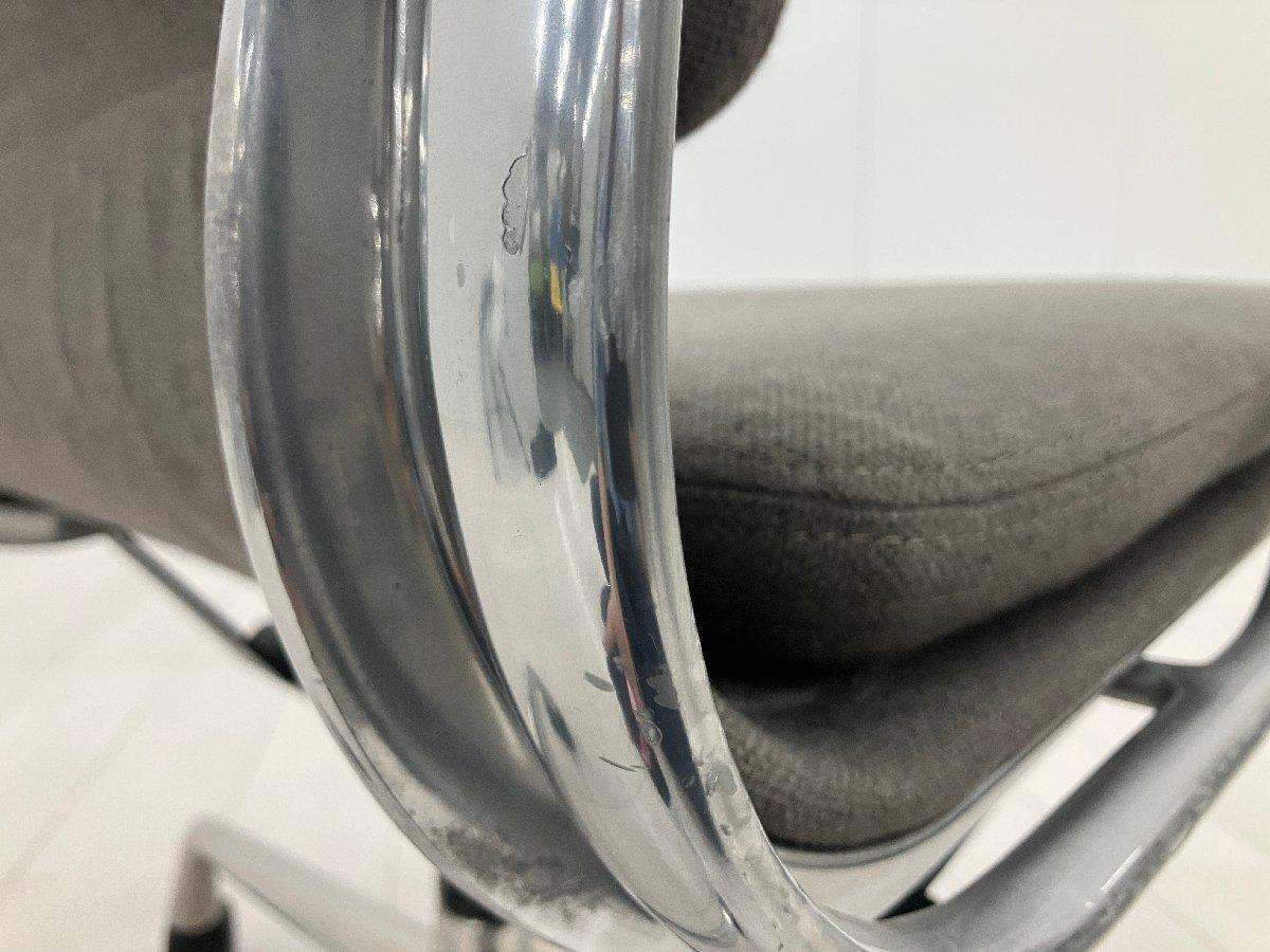 中古】イームズ ソフトパッド Herman Miller/ハーマンミラー 肘付ロー