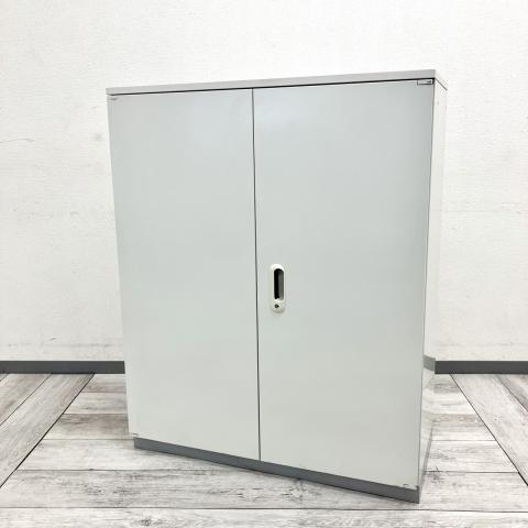 【中古】L6 L5-A105A W4 プラス（PLUS） ローキャビネット／両開き