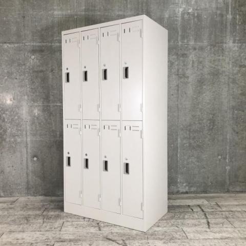 【中古】LKロッカー LK-8F1C コクヨ（KOKUYO） 8人用更衣ロッカー