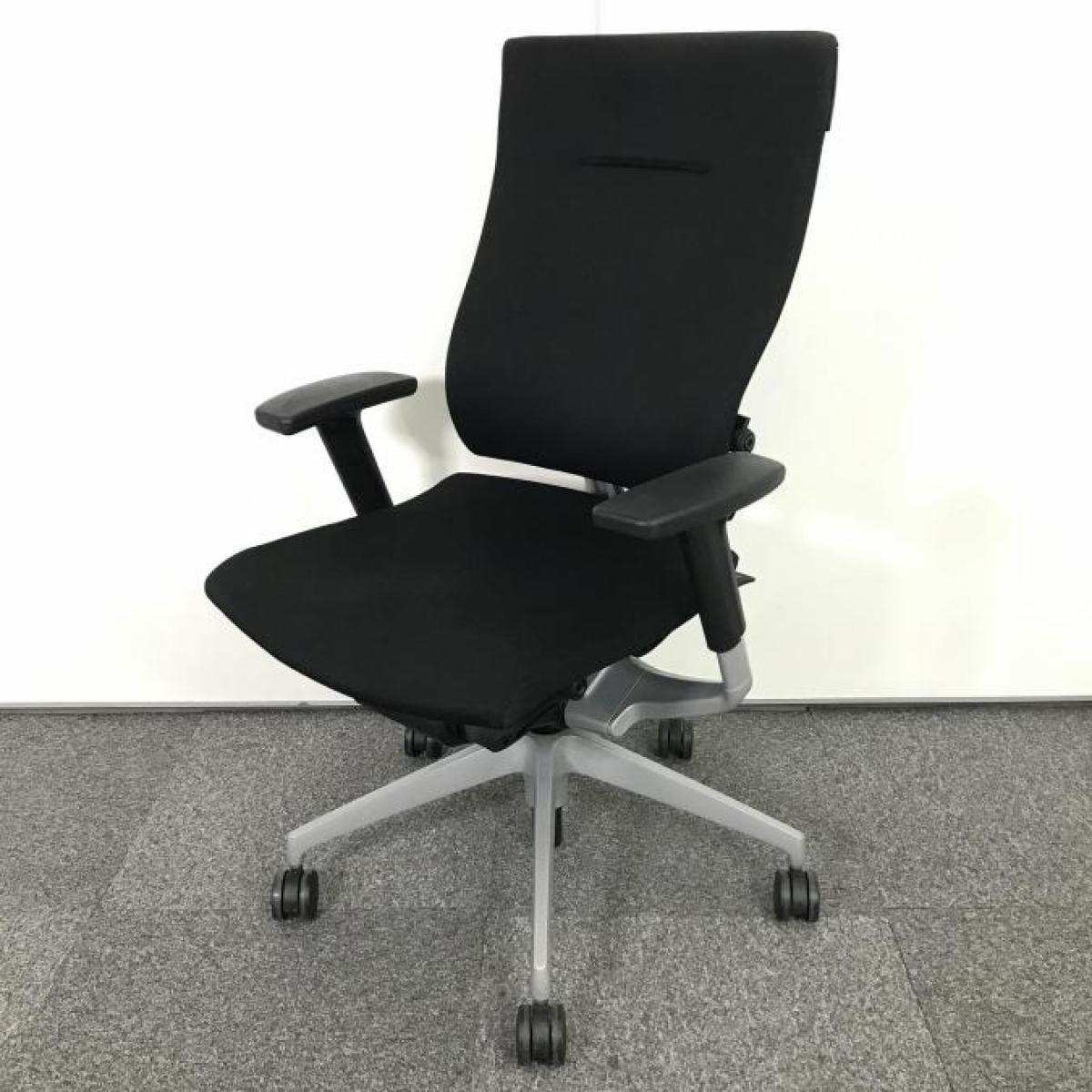 中古】スピーナチェア KE-717GP-Z5T1 イトーキ/ITOKI 肘付ハイバック 