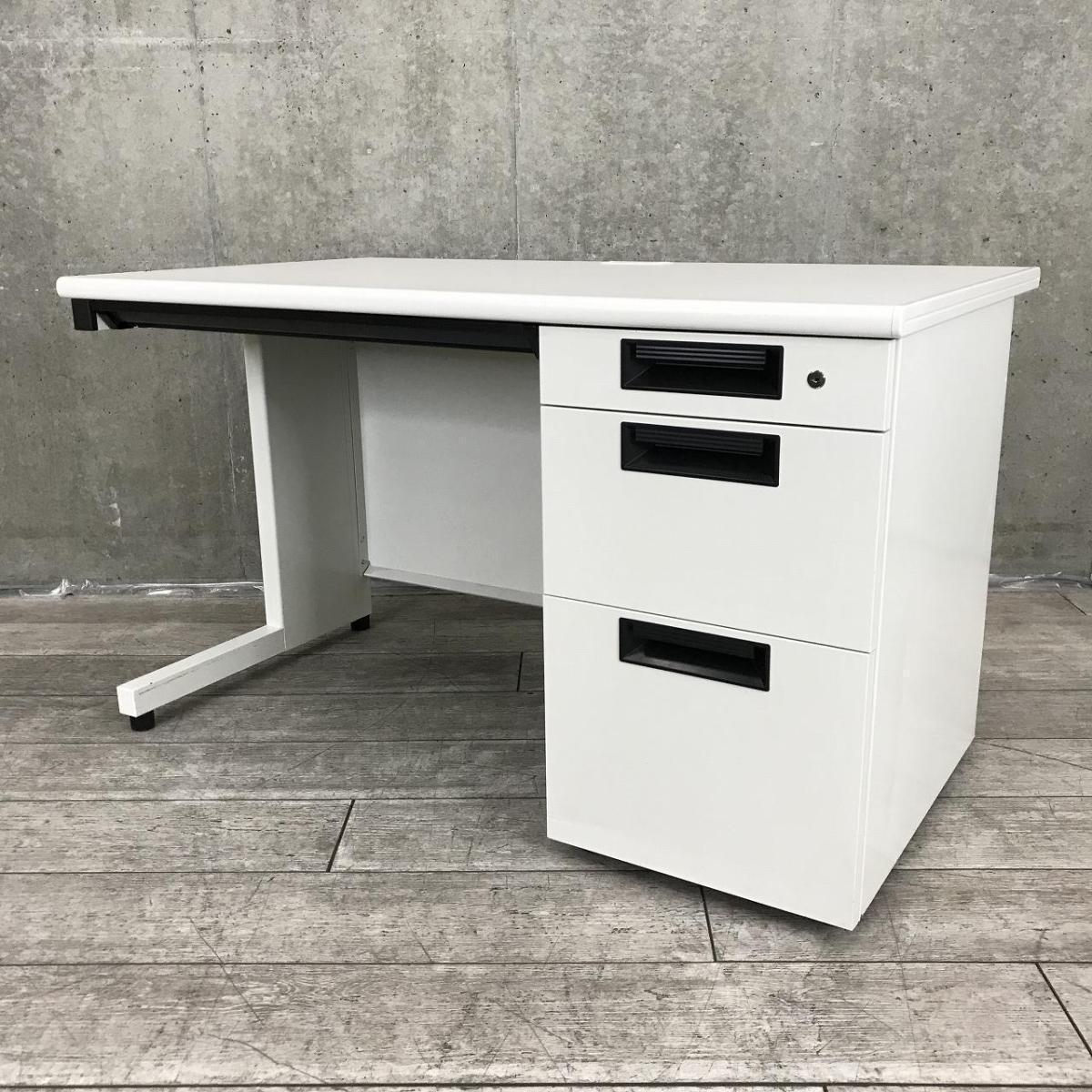 中古】フラットライン SP-T127 WH プラス/PLUS 片袖机 605096 - 中古 