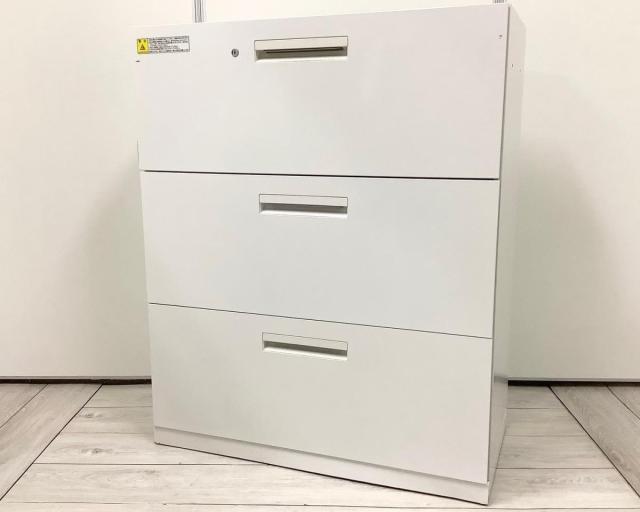 【中古】HSシリーズ HS LA-10（C）/ 5-821-7352 ウチダ（UCHIDA) ローキャビネット／ラテラル