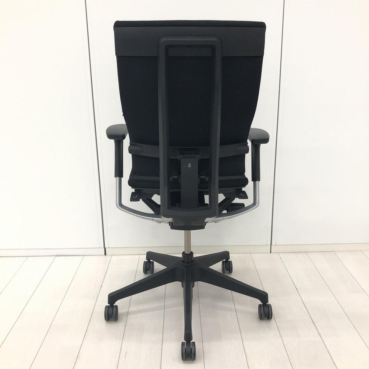 スピーナコリー 4箱 中古】スピーナチェア KE-717GP-T1T1 イトーキ/ITOKI 肘付ハイバック
