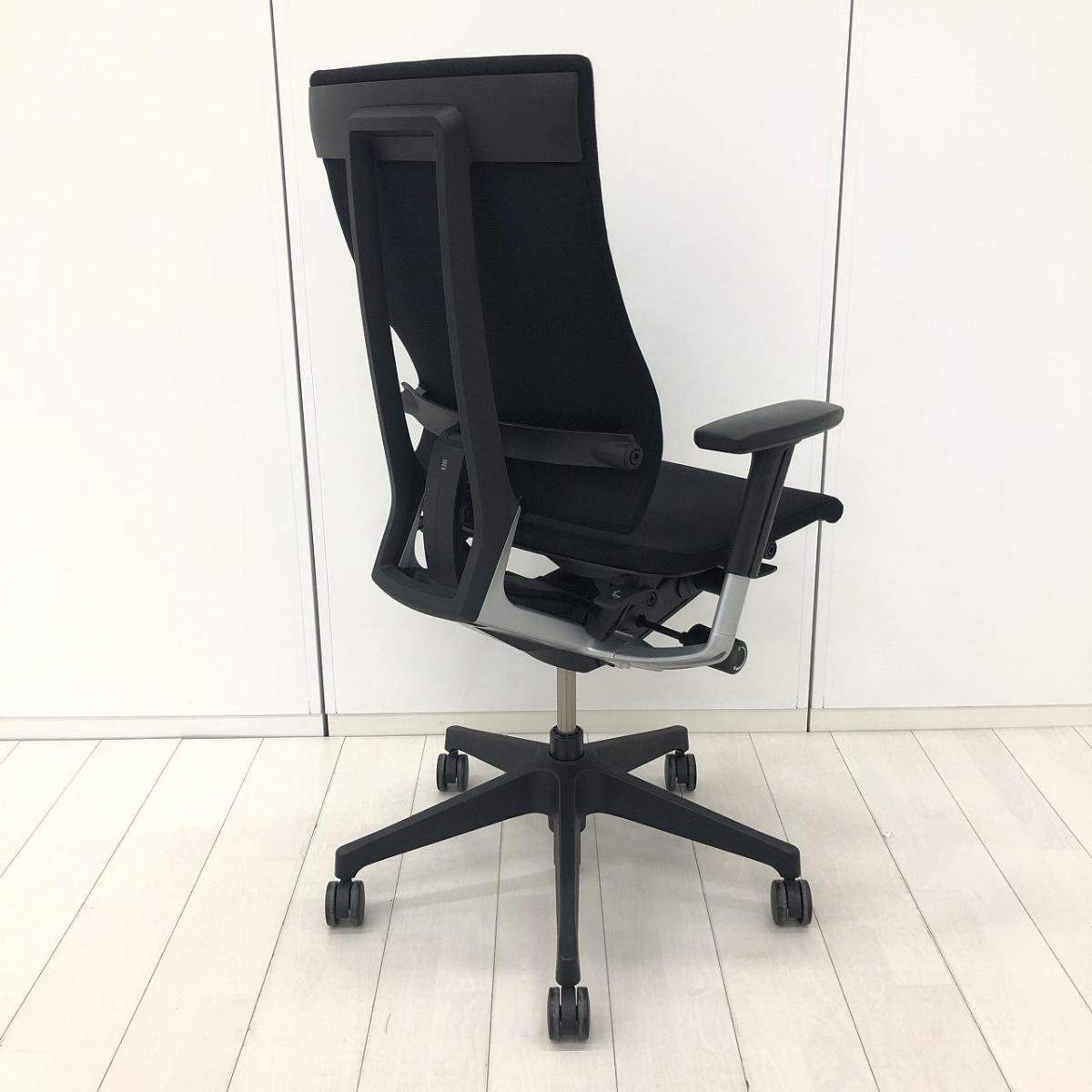 中古】スピーナチェア KE-717GP-T1T1 イトーキ/ITOKI 肘付ハイバック