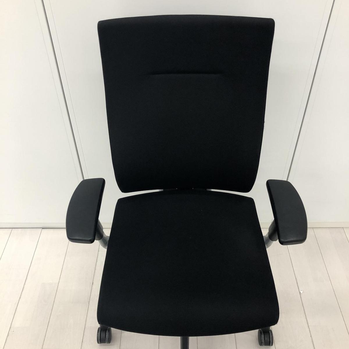 中古】スピーナチェア KE-717GP-T1T1 イトーキ/ITOKI 肘付ハイバック