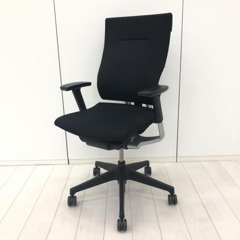 【中古】スピーナチェア KE-717GP-T1T1 イトーキ（ITOKI） 肘付ハイバックチェア