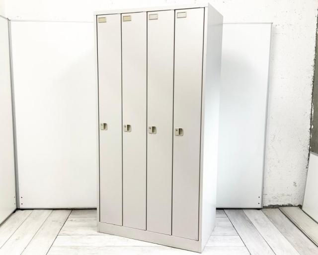 【中古】L型  イトーキ（ITOKI） 4人用更衣ロッカー