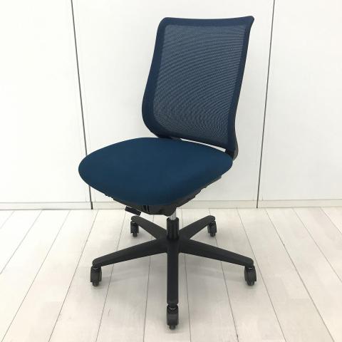 【中古】ミトラシリーズ  コクヨ（KOKUYO） 肘無ローバックチェア