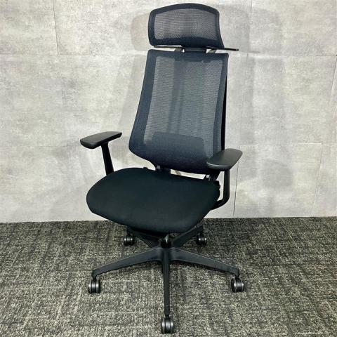 【中古】デュオラ メッシュ CRSG30000E6 コクヨ（KOKUYO） 肘付ハイバックチェア