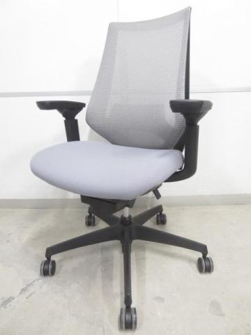 【中古】デュオラ メッシュ CRSG3000E6N コクヨ（KOKUYO） 肘付ハイバックチェア