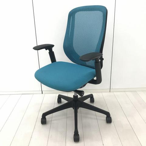 【中古】シルフィーメッシュ C685XR FMR6 オカムラ（okamura） 肘付ハイバックチェア
