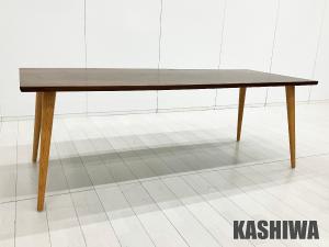 KASHIWA/柏木工 　CIVIL / シビル CT87ダイニングテーブル　牛丸敏彦　オーク材Ｘウォールナット　飛騨高山