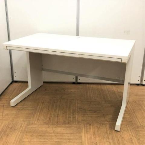 【7月22日入荷予定】ウチダ スカエナ 平机 配線カバーKタイプ ホワイト 薄引き出し付き 定番のW1200サイズ 【愛知・名古屋・豊田・静岡・浜松】