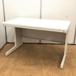 【7月22日入荷予定】ウチダ　スカエナ　平机　配線カバーKタイプ　ホワイト　薄引き出し付き　定番のW1200サイズ　【愛知・名古屋・豊田・静岡・浜松】