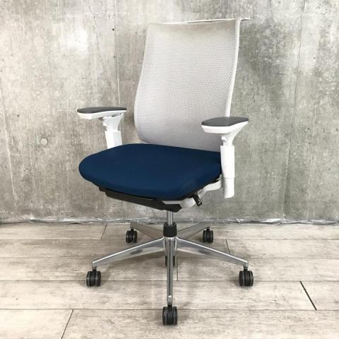 【中古】ベゼル アルミポリッシュ CRS-G2800E1C コクヨ（KOKUYO） 肘付ハイバックチェア