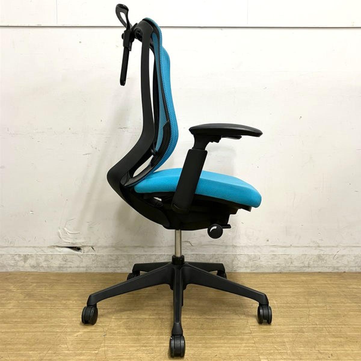 中古】シルフィーメッシュ C635XR FMR6 オカムラ/okamura 肘付