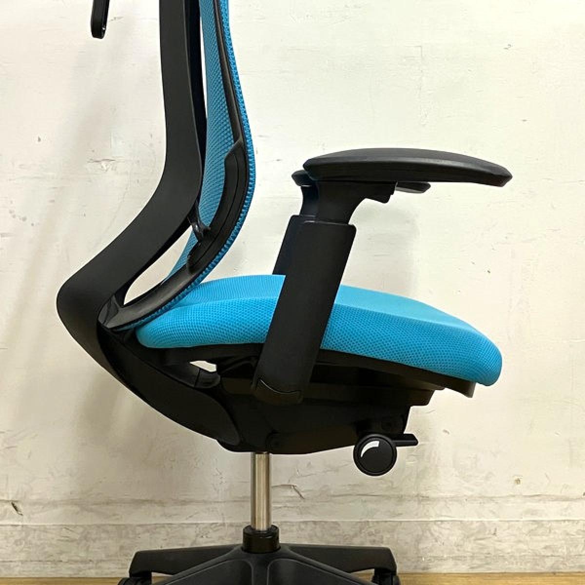 中古】シルフィーメッシュ C635XR FMR6 オカムラ/okamura 肘付