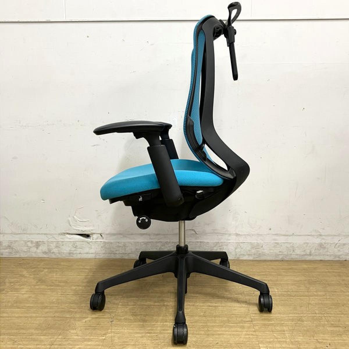 中古】シルフィーメッシュ C635XR FMR6 オカムラ/okamura 肘付