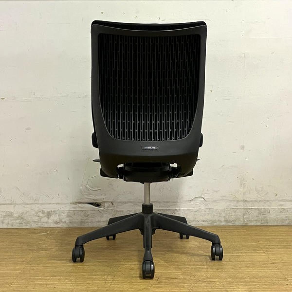 中古】ヴィスコンテチェア CWK6ZA FAR1 オカムラ/okamura 肘無ロー 