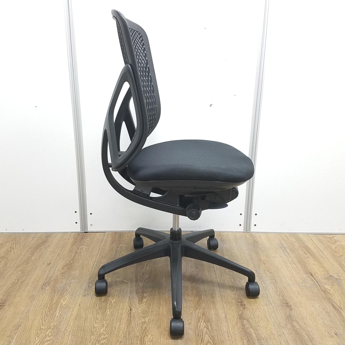 中古】yera T140526 イナバ/INABA 肘無ハイバックチェア 605445 - 中古