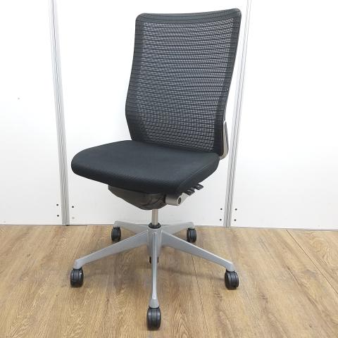 【中古】コーラルチェア  オカムラ（okamura） 肘無ハイバックチェア