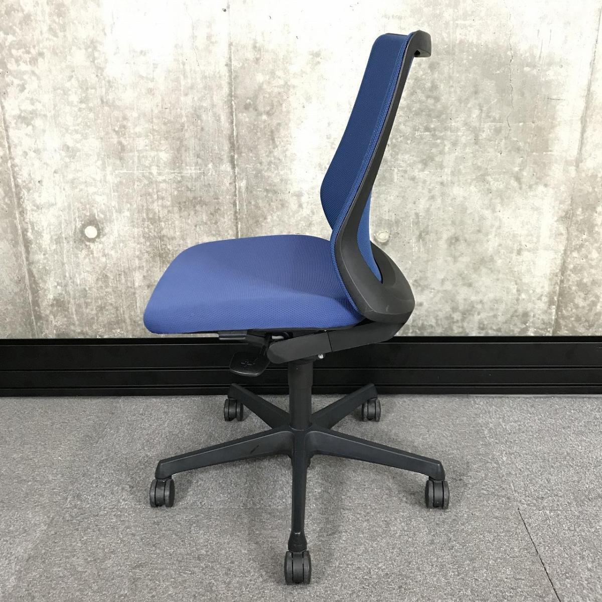 中古】フルーエントチェア CB31ZR FKB3 オカムラ/okamura 肘無ロー