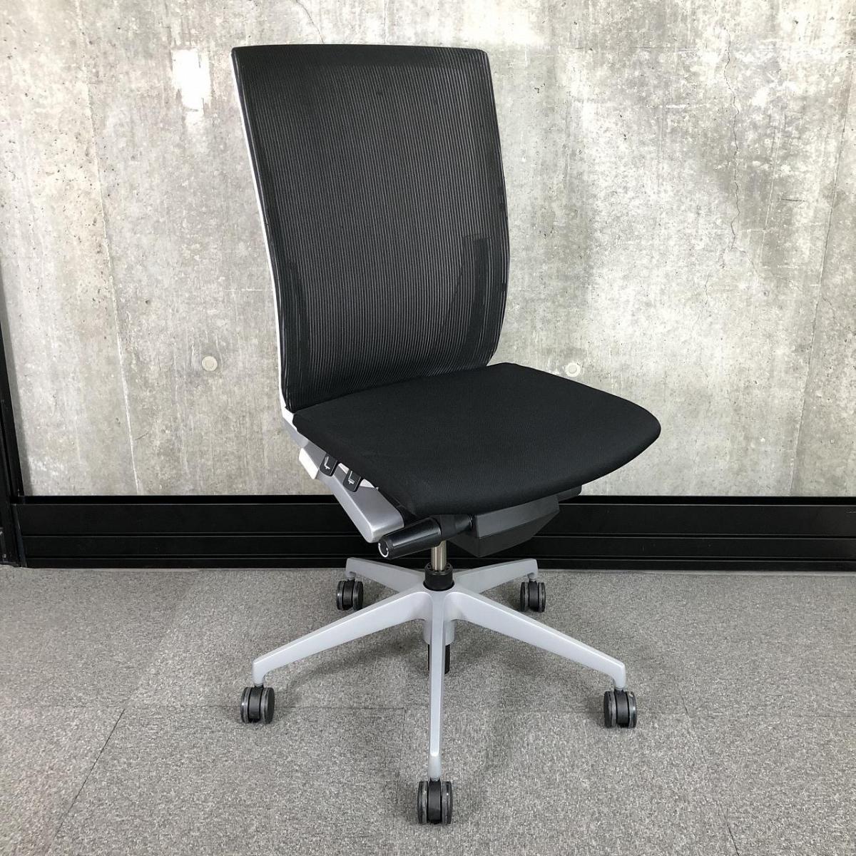 中古】ヴェントチェア KE-867JA-ZLT1T5 イトーキ/ITOKI 肘無ハイバック