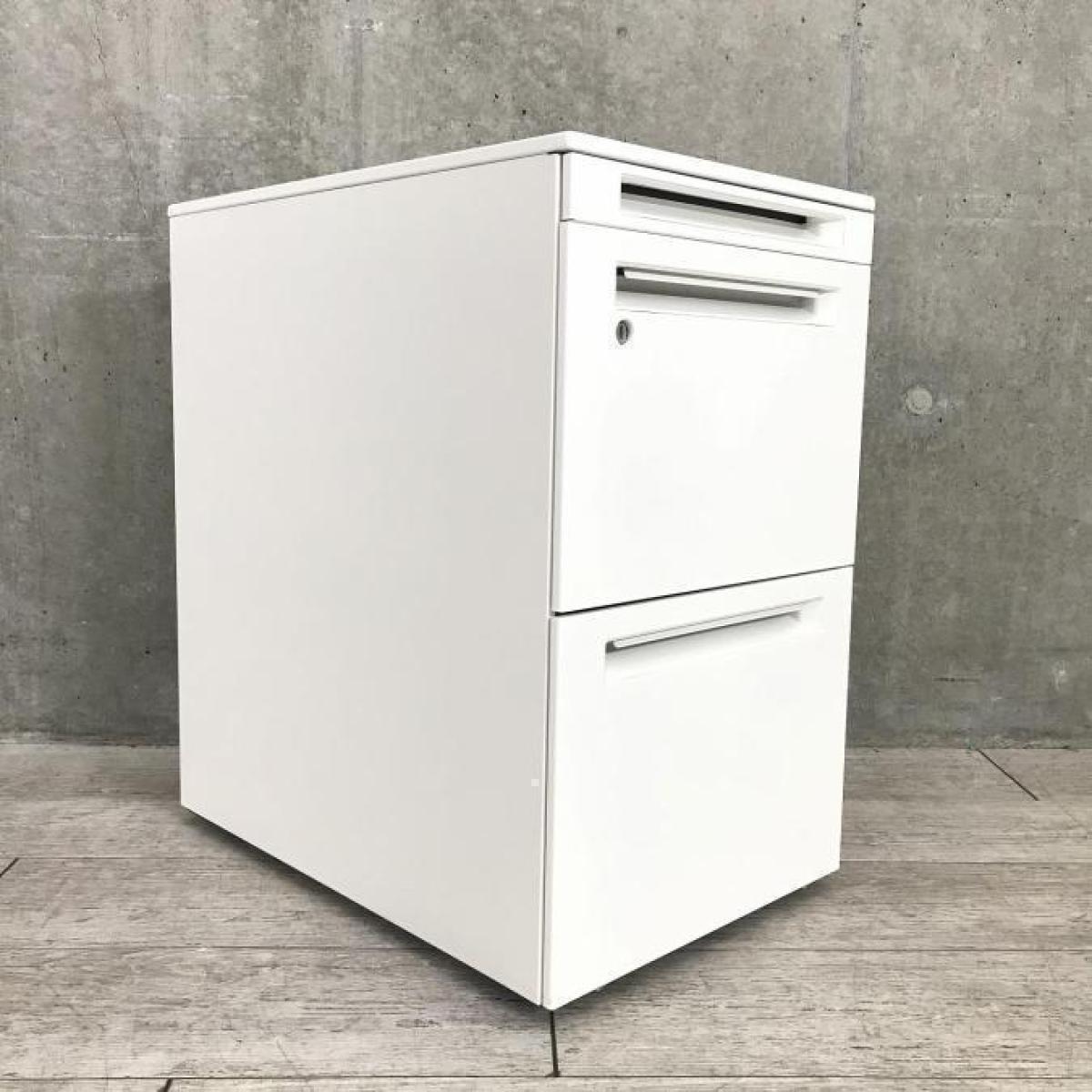 中古】アドバンス オカムラ/okamura ワゴン3段 605611 - 中古オフィス