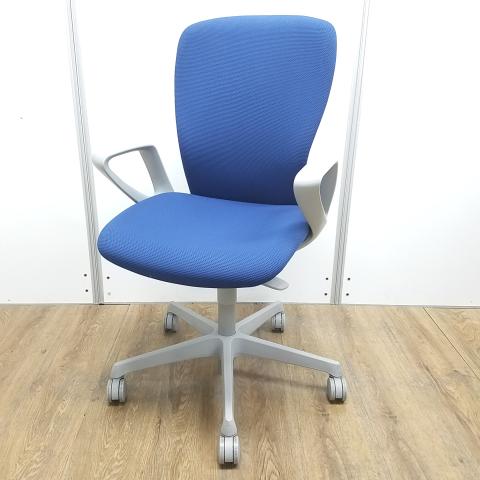 【中古】スラート  オカムラ（okamura） 肘付ハイバックチェア