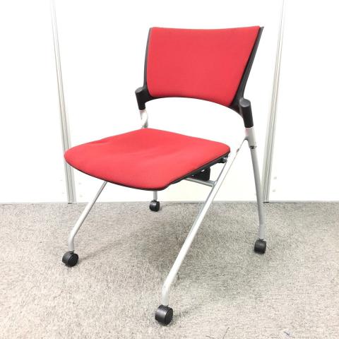 【中古】マノスチェア  イトーキ（ITOKI） ネスティングチェア