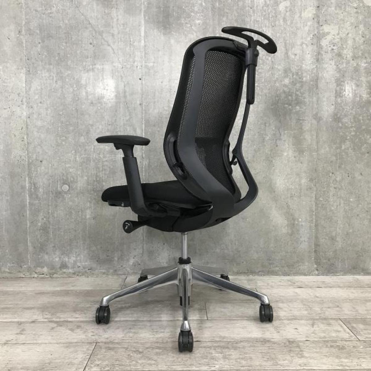 中古】シルフィーメッシュ C686BR FMP1 オカムラ/okamura 肘付