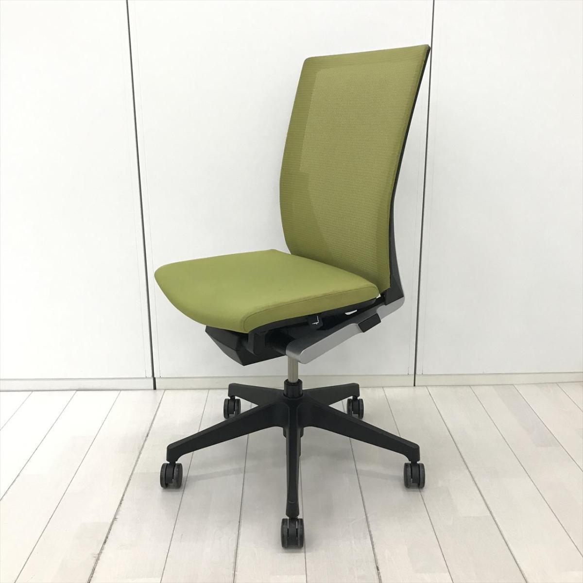 中古】ヴェントチェア イトーキ/ITOKI 肘無ハイバックチェア 605892