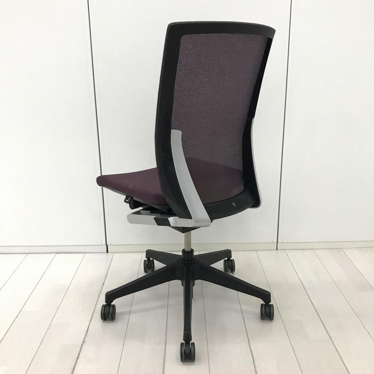 中古】ヴェントチェア イトーキ/ITOKI 肘無ハイバックチェア 605900