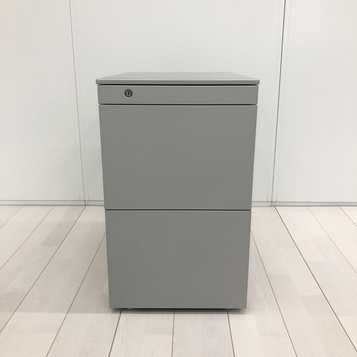中古】プロユニット DN31BA Z637 オカムラ/okamura ワゴン3段 605920
