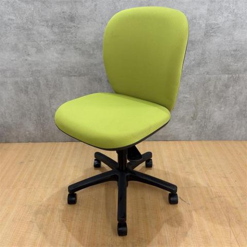 【中古】リエットチェア  イトーキ（ITOKI） 肘無ローバックチェア