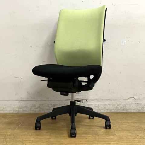 【中古】ヴィスコンテチェア CWF4ZA 0989 オカムラ（okamura） 肘無ハイバックチェア