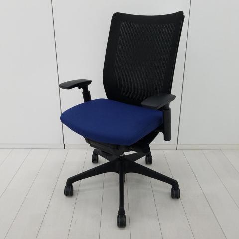 【中古】ヴィスコンテチェア  オカムラ（okamura） 肘付ハイバックチェア