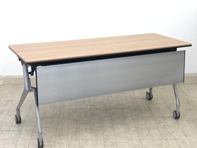 【中古】インターアクトNT  オカムラ（okamura） スタックテーブル(長机/折りたたみ/会議用)