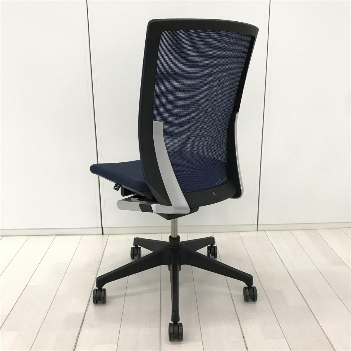 中古】ヴェントチェア イトーキ/ITOKI 肘無ハイバックチェア 606271