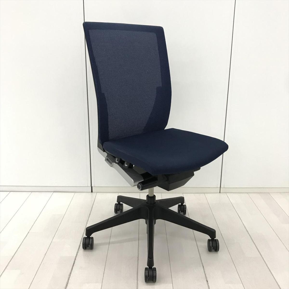 GMFK199C○ITOKI / イトーキ Vento ヴェントチェア デスク 中古】ヴェントチェア イトーキ/ITOKI 肘無ハイバックチェア 606271