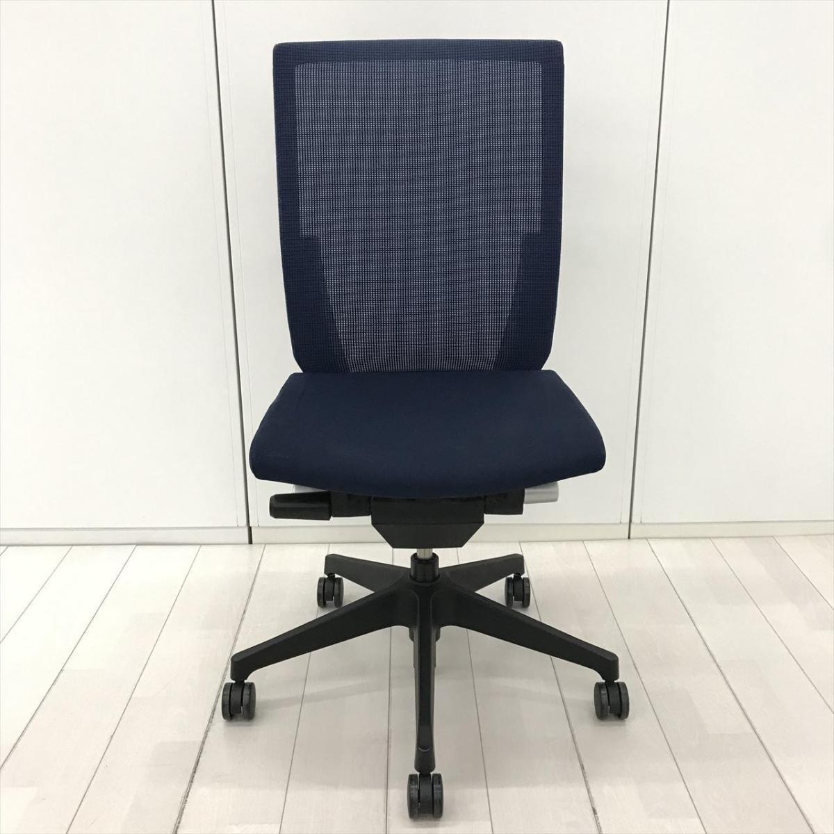中古】ヴェントチェア イトーキ/ITOKI 肘無ハイバックチェア 606271