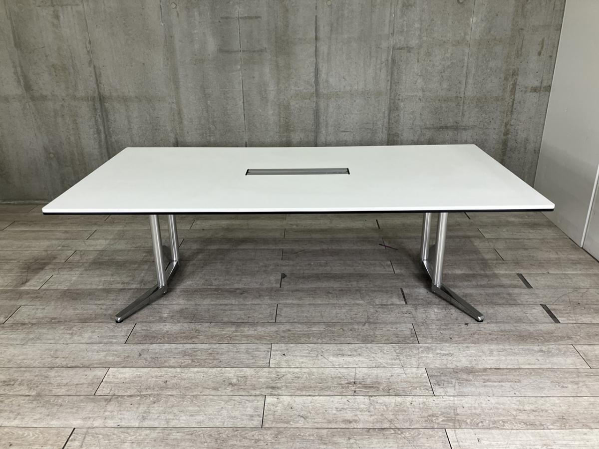 中古】ラティオⅡ 4L275M Z637 オカムラ/okamura ミーティングテーブル